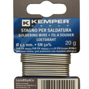 Lydmetalis „KEMPER” 1,5 mm 20 g SN 50%
