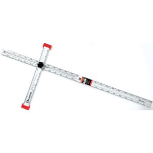 Reguliuojama T formos liniuotė 120 cm / 35 cm, KAPRO