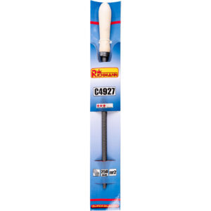 Apvali dildė medienai 250mm