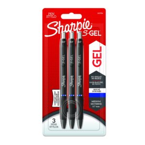 Rašiklis „Sharpie S-GEL”, mėlynas, blist., 3 vnt.