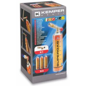 Dujos „KEMPER” SUPER GAS rinkinys 3+1