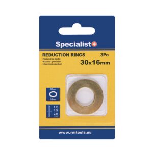 SPECIALIST+ redukcinis žiedas, 30x16x1.2/1.5/2 mm, 3 vnt.