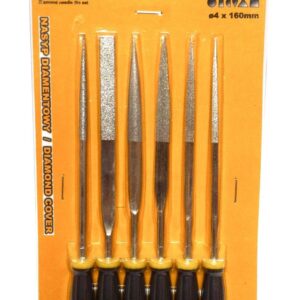 Deimantinės dildės 160 mm, 6 vnt.