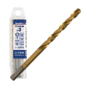 SPECIALIST+ metalo grąžtas TITAN, 3 mm, 10 vnt.