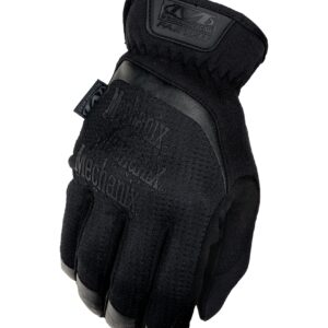 Pirštinės Mechanix FastFit® juodos, XL dydis. Rauktas rankogalis, 0.6 mm dirbtinė oda, TrekDry®, touchscreen technologija
